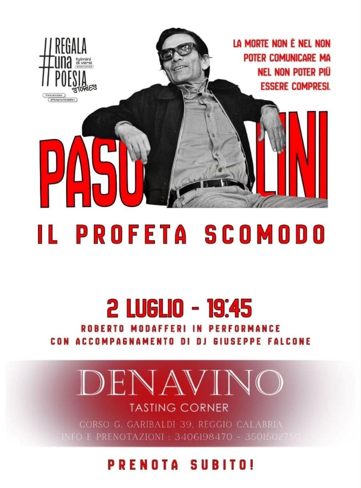 RegalaUnaPoesia al Denavino