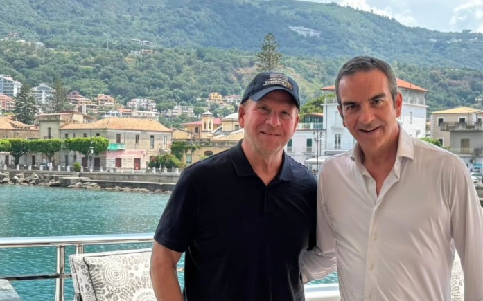 Roberto Occhiuto e Tilman Fertitta