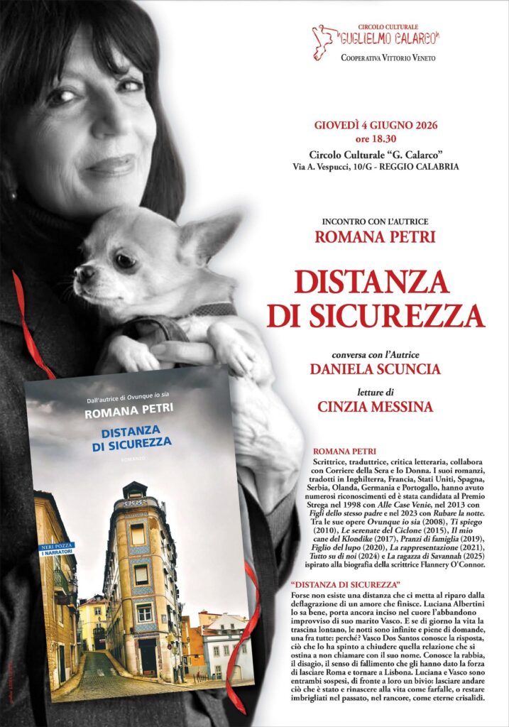 Romana Petri locandina presentazione libro