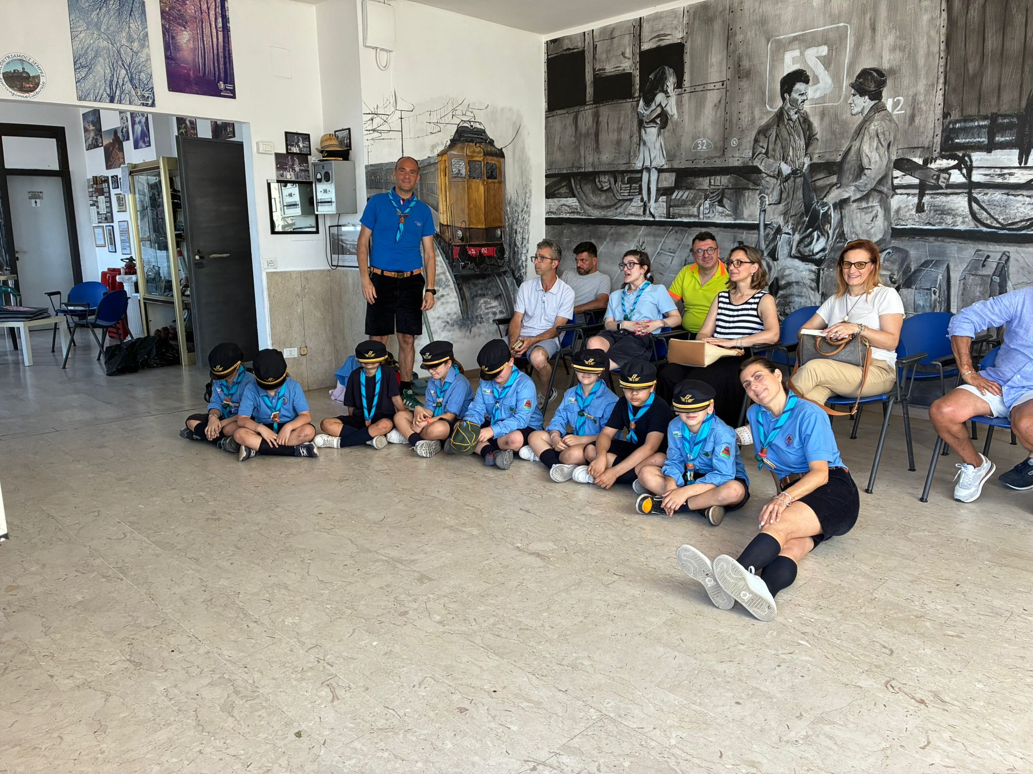 Scout lupetti Museo Ferroviario Santa Caterina (1)