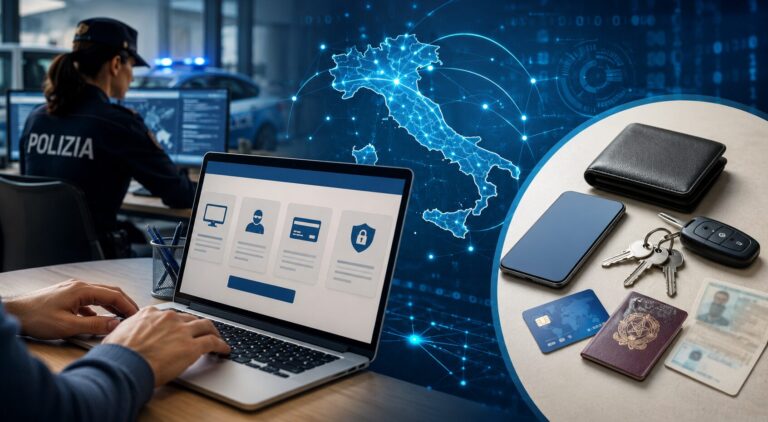 Servizi online per il recupero oggetti smarriti