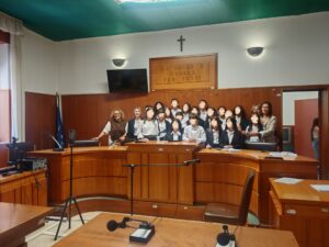 Studenti Telesio Montalbetti tribunale