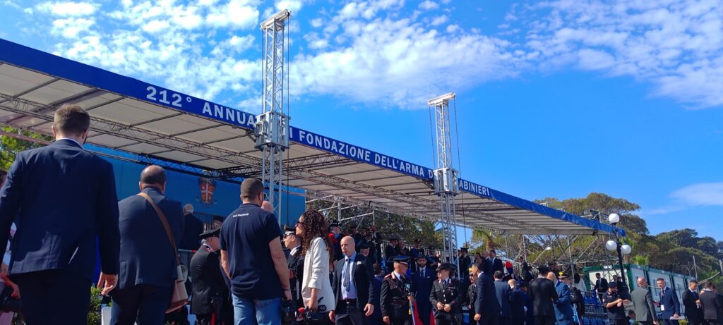 arena dello stretto festa dei carabinieri
