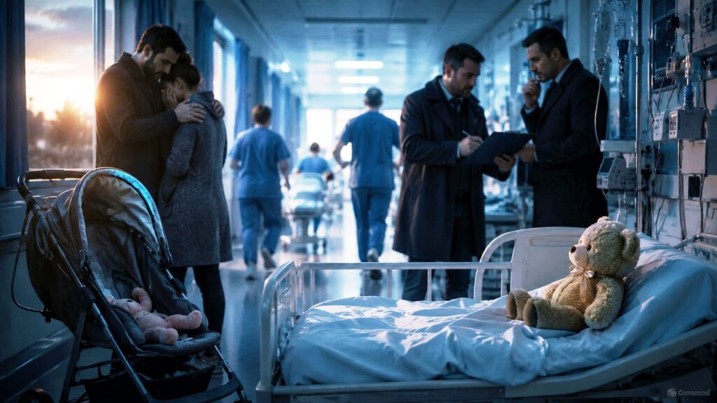 bambina morte in ospedale