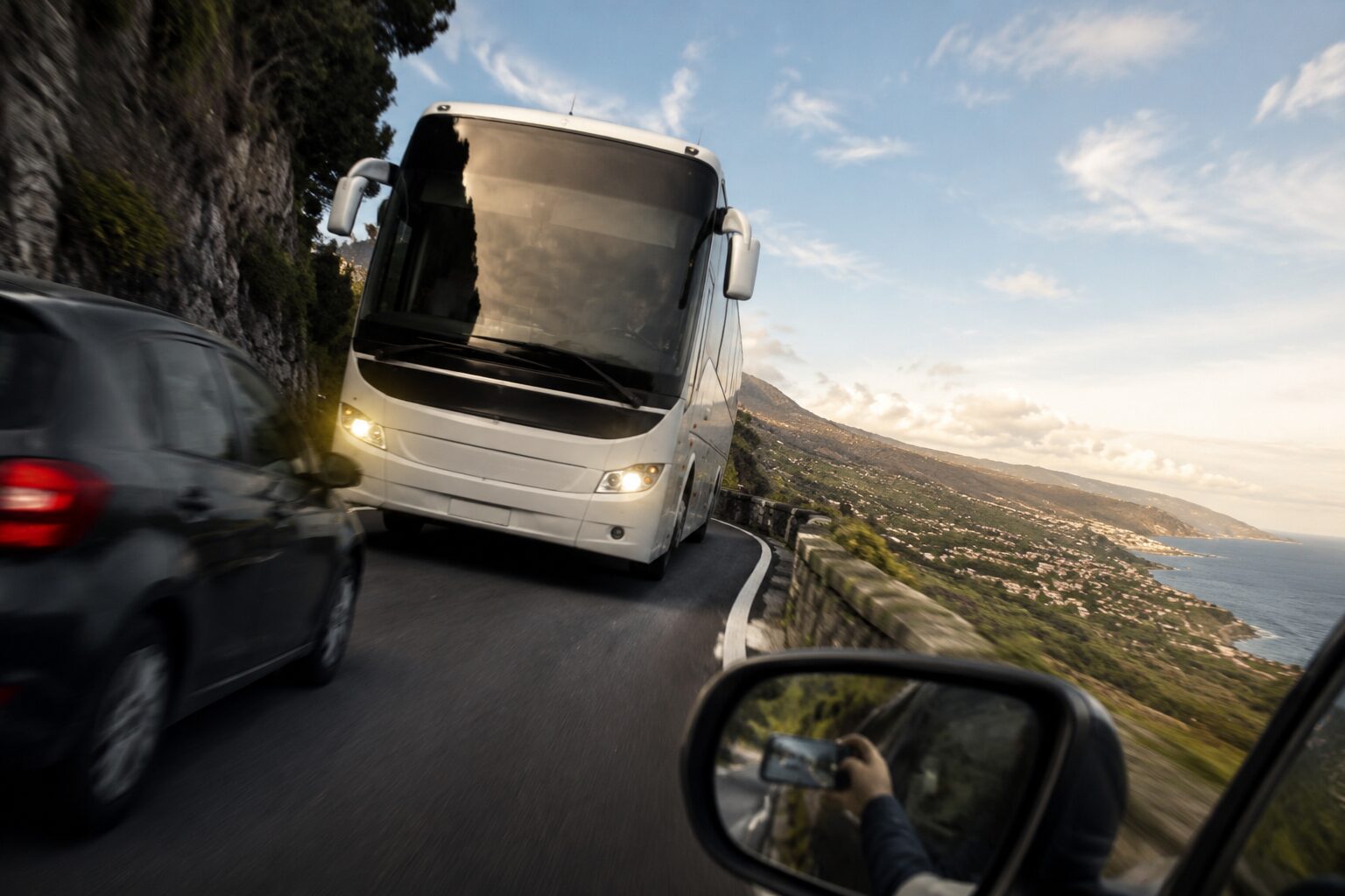 bus contromano