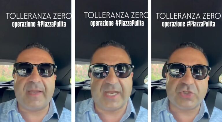 “Piazza Pulita”, il pugno duro funziona! Cannizzaro: “in 24 ore fermati 19 trasgressori, uno è stato denunciato” | VIDEO