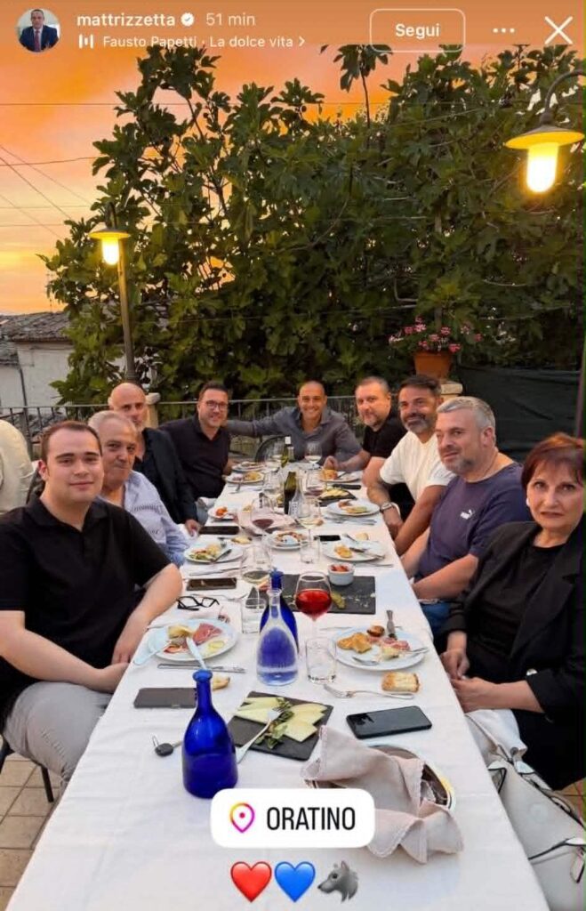cena rizzetta e praticò