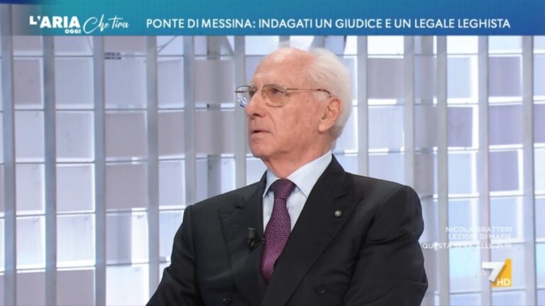 Ponte sullo Stretto, Ciucci a La7: “Società Stretto di Messina estranea all’inchiesta, Saccomanno senza poteri”