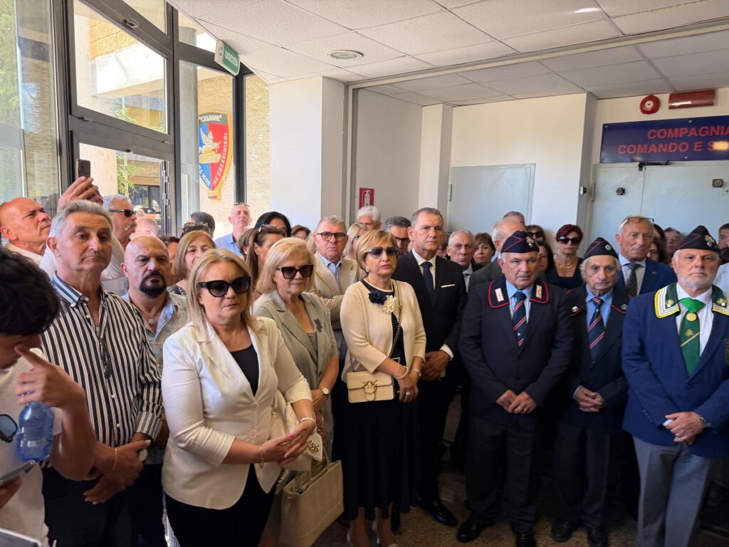 commemorazione carabiniere Antonino Civinini
