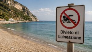 divieto di balneazione
