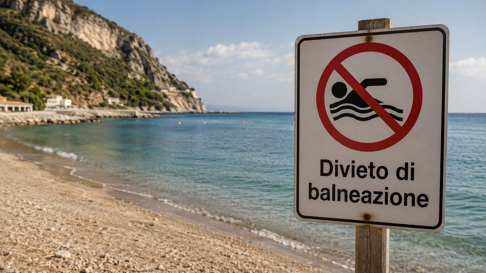 divieto di balneazione