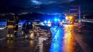 drammatico incidente mortale
