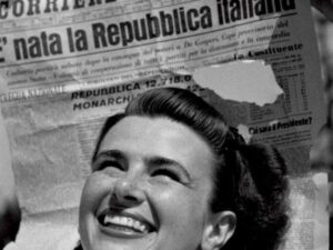 è nata la repubblica italiana prima pagina corriere della sera (1)