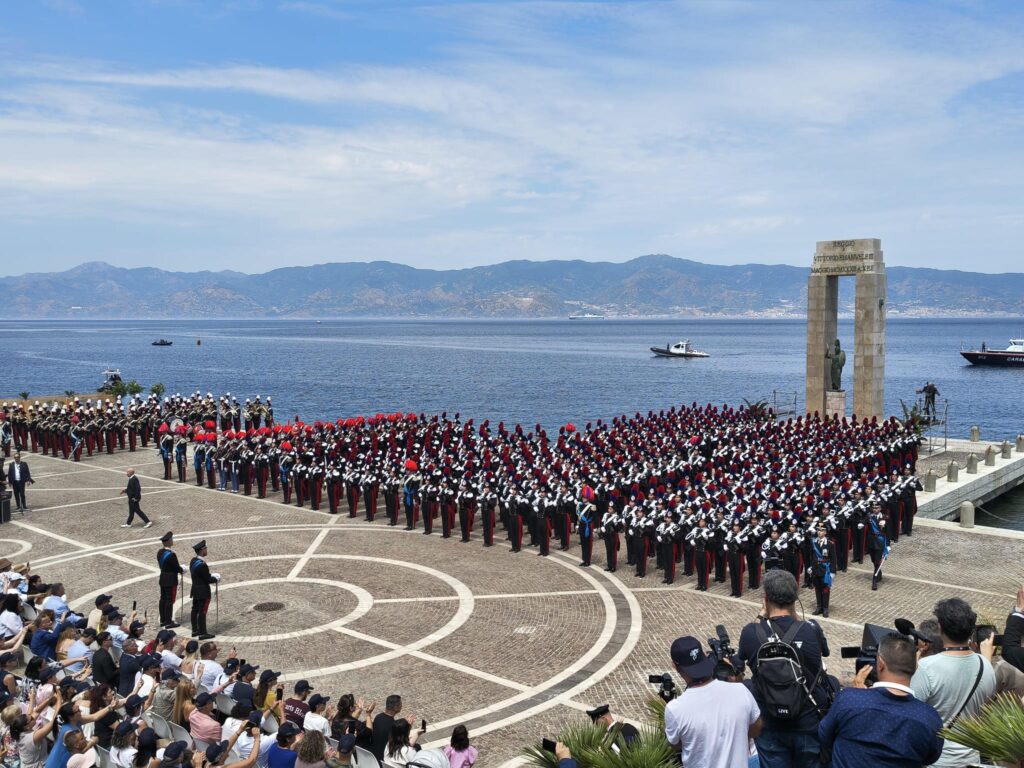 Festa dell'Arma dei carabinieri, la cerimonia a Reggio Calabria