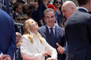 giorgia meloni occhiuto e crosetto