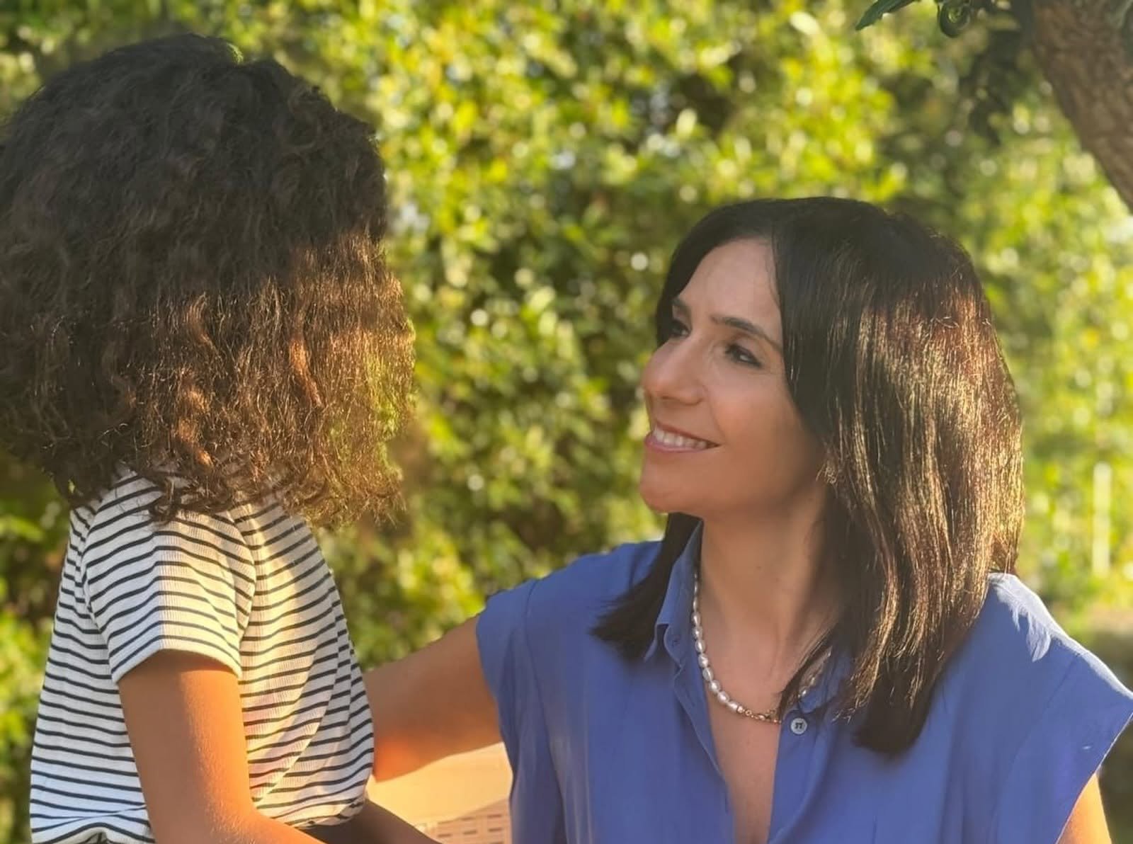 giusi princi con la figlia