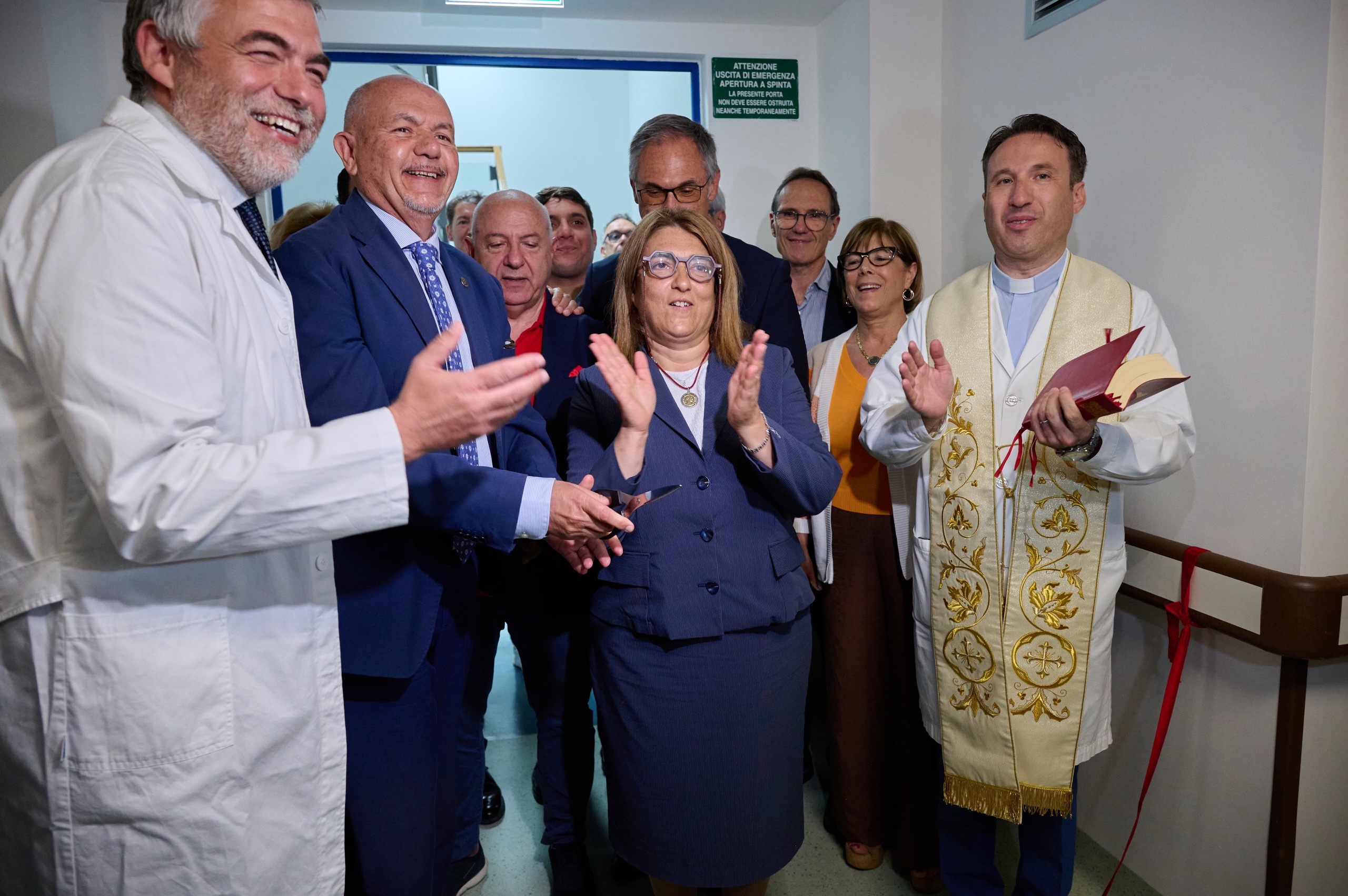 inaugurazione nuova Terapia Intensiva Cardiologica della “Renato Dulbecco”