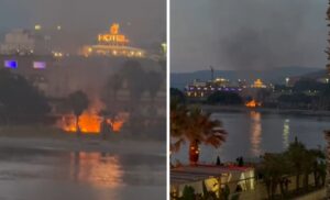 incendio lido comunale
