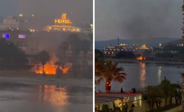 incendio lido comunale