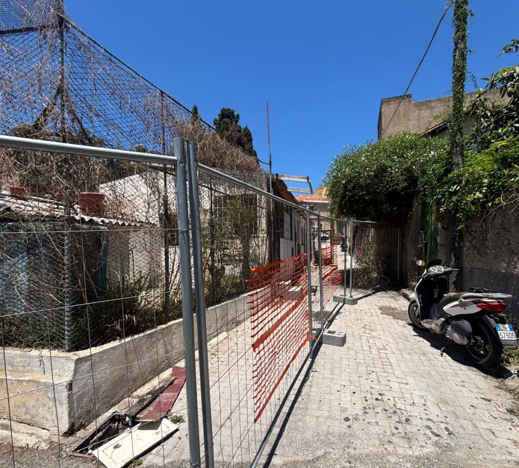 lavori al via in via delle Mura