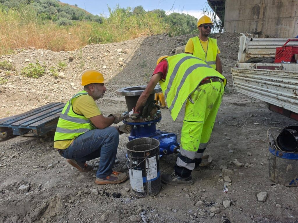 lavori condotta fiumefreddo