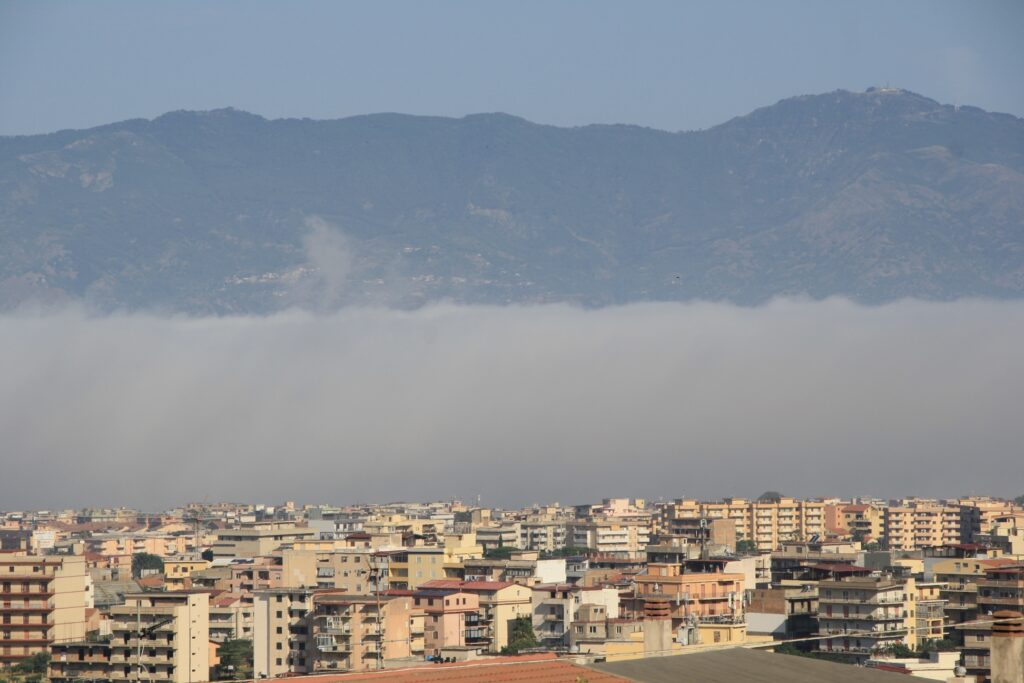 lupa di mare nebbia reggio calabria 5 giugno 2026