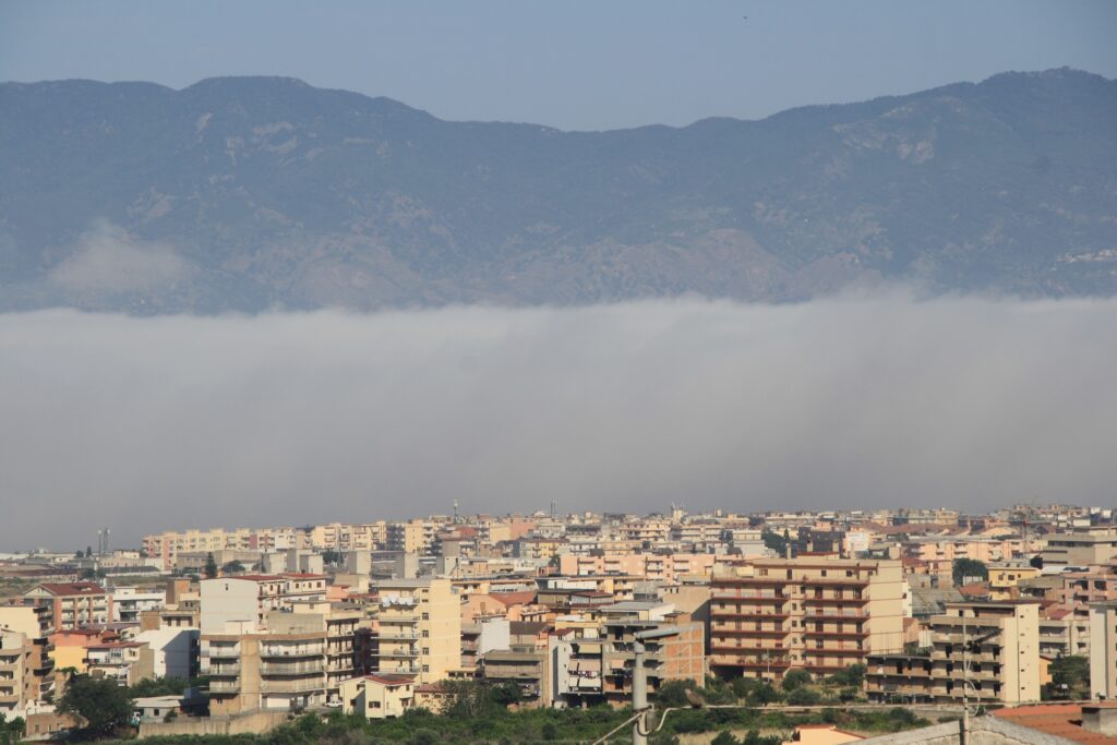 lupa di mare nebbia reggio calabria 5 giugno 2026