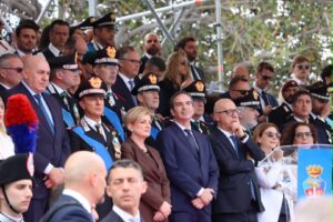 occhiuto alla festa dei carabinieri
