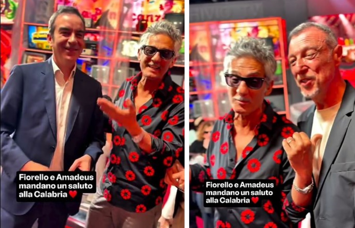 occhiuto fiorello e amadeus
