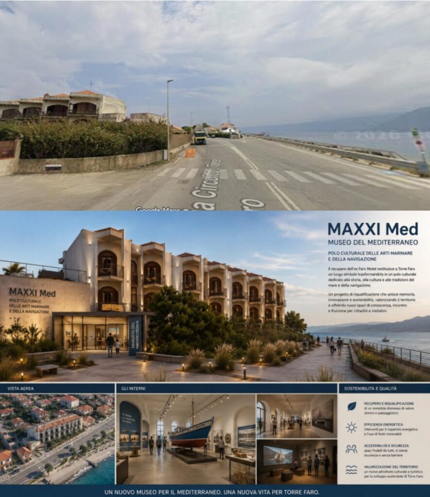 progetto maxi med messina variante