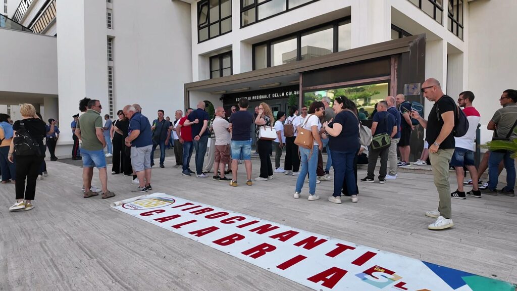protesta TIS Reggio Calabria