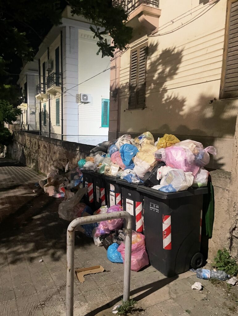rifiuti in città
