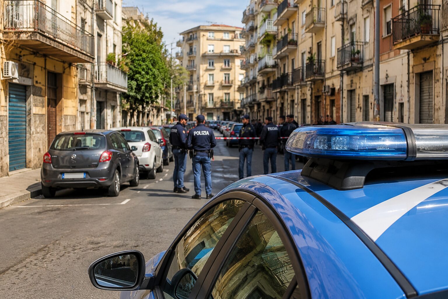 sparatoria polizia