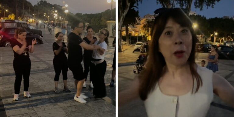 Reggio Calabria, il Lungomare all’imbrunire e la turista cinese che balla la tarantella e se ne innamora
