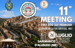 11° Meeting Fiat 500 sui Nebrodi