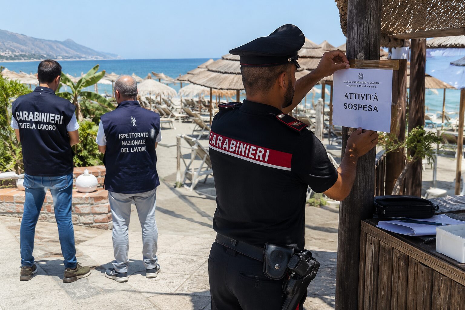 controlli carabinieri lido
