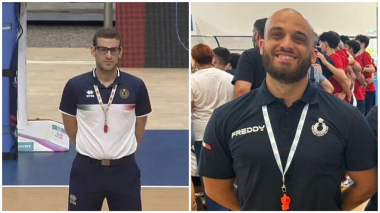 Promossi gli arbitri di volley reggini Branca e Corda, Panuccio: “competenza e qualità sono motivo di orgoglio”