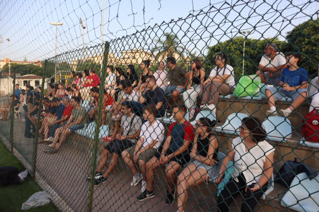 Calciatori palestinesi a Reggio Calabria