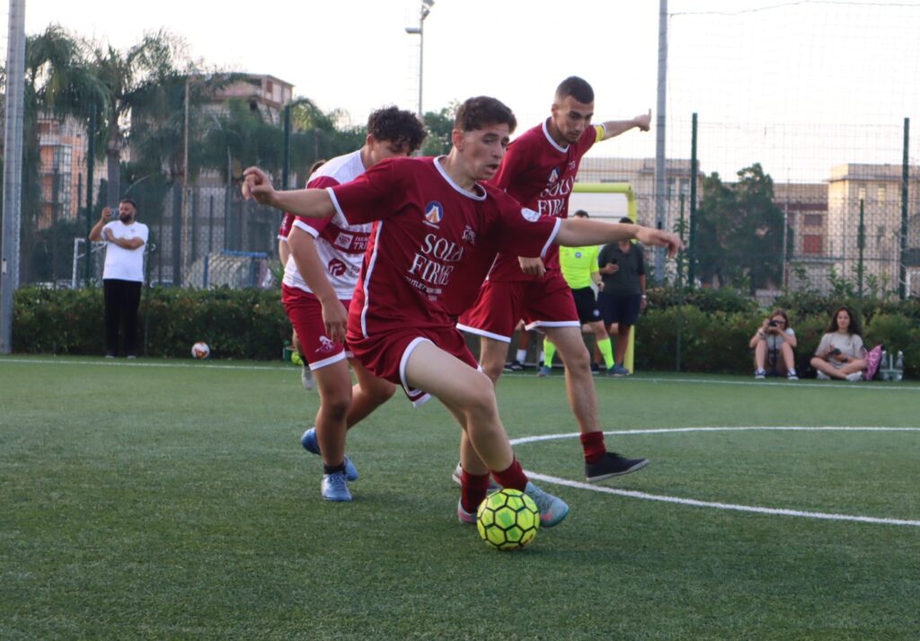 Calciatori palestinesi a Reggio Calabria