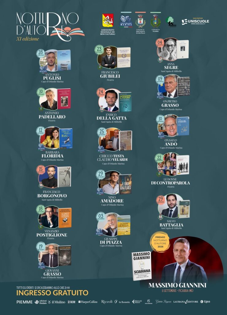 Calendario Notturno d'autore