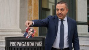Cannizzaro Falcomatà propaganda fake rifiuti