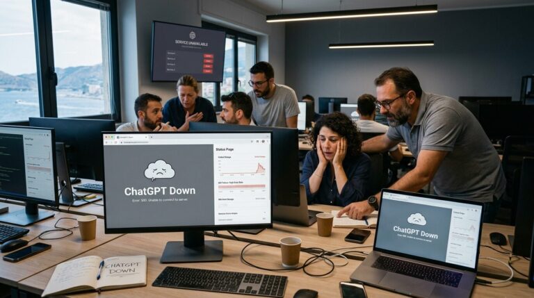 ChatGPT Down