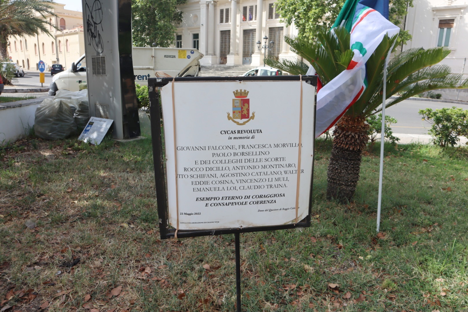 Coordinamento Fratelli d'Italia Reggio Calabria commemorazione Paolo Borsellino