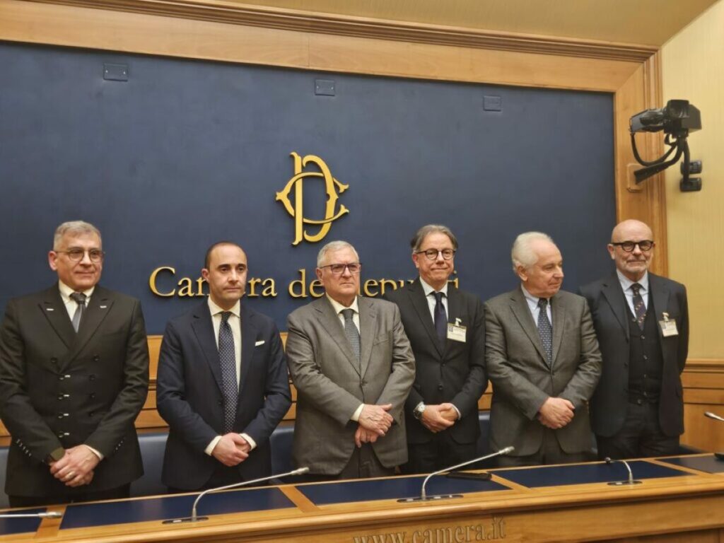 Da sinistra verso destra C. Giorno, D. Laurendi, V. D’Anna, A. Mazzotta, A. Spanò, F. Andaloro.