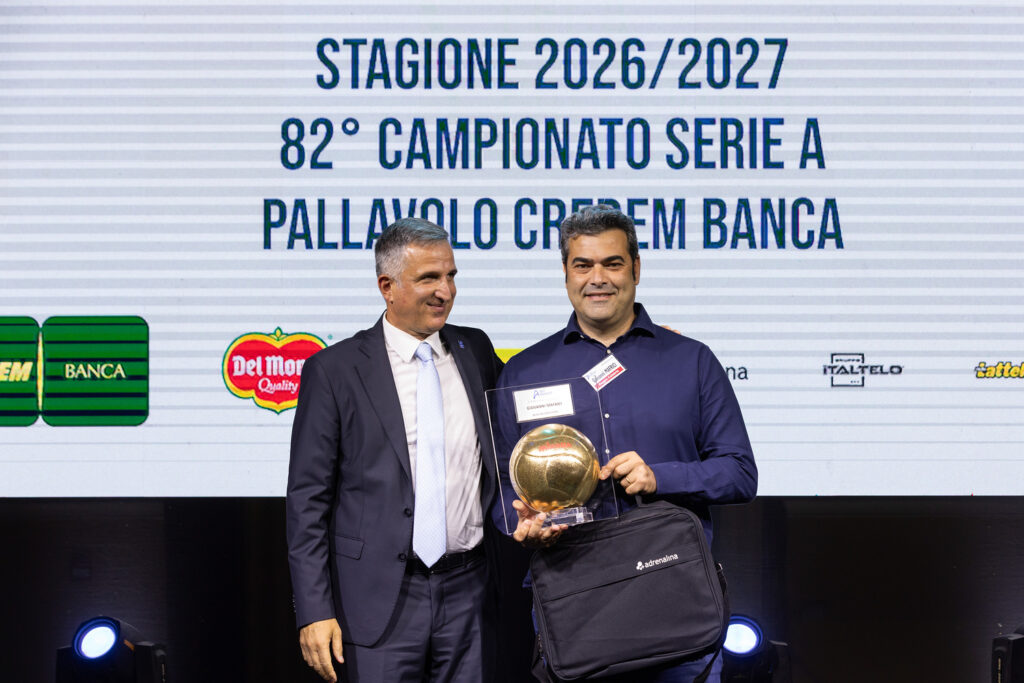 Domotek Volley premiazione Cerimonia calendari Serie A2