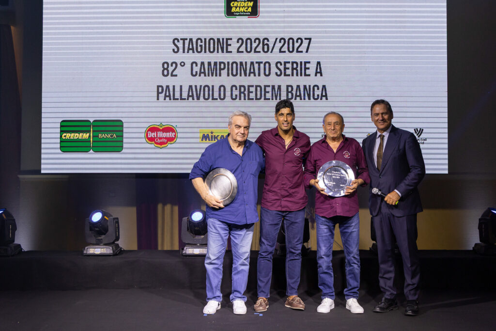 Domotek Volley premiazione Cerimonia calendari Serie A2