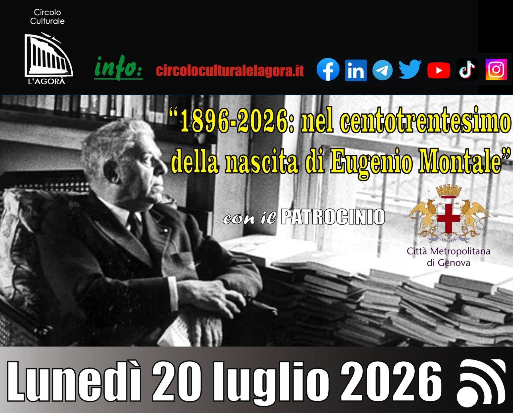 Eugenio Montale L’Agorà