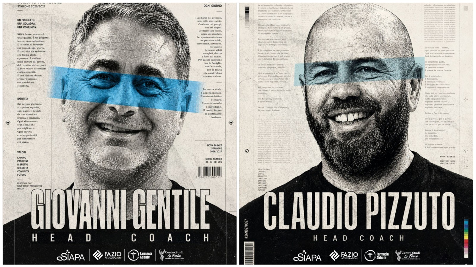 Gentile e Pizzuto Nova Basket