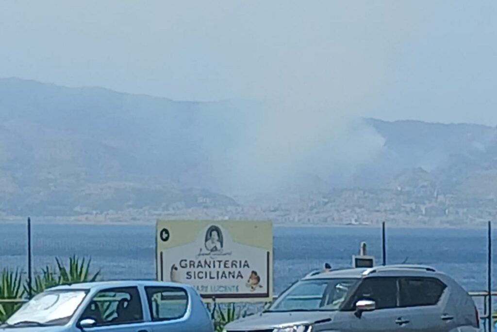 Incendio Messina