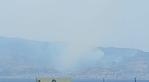 Incendio Messina